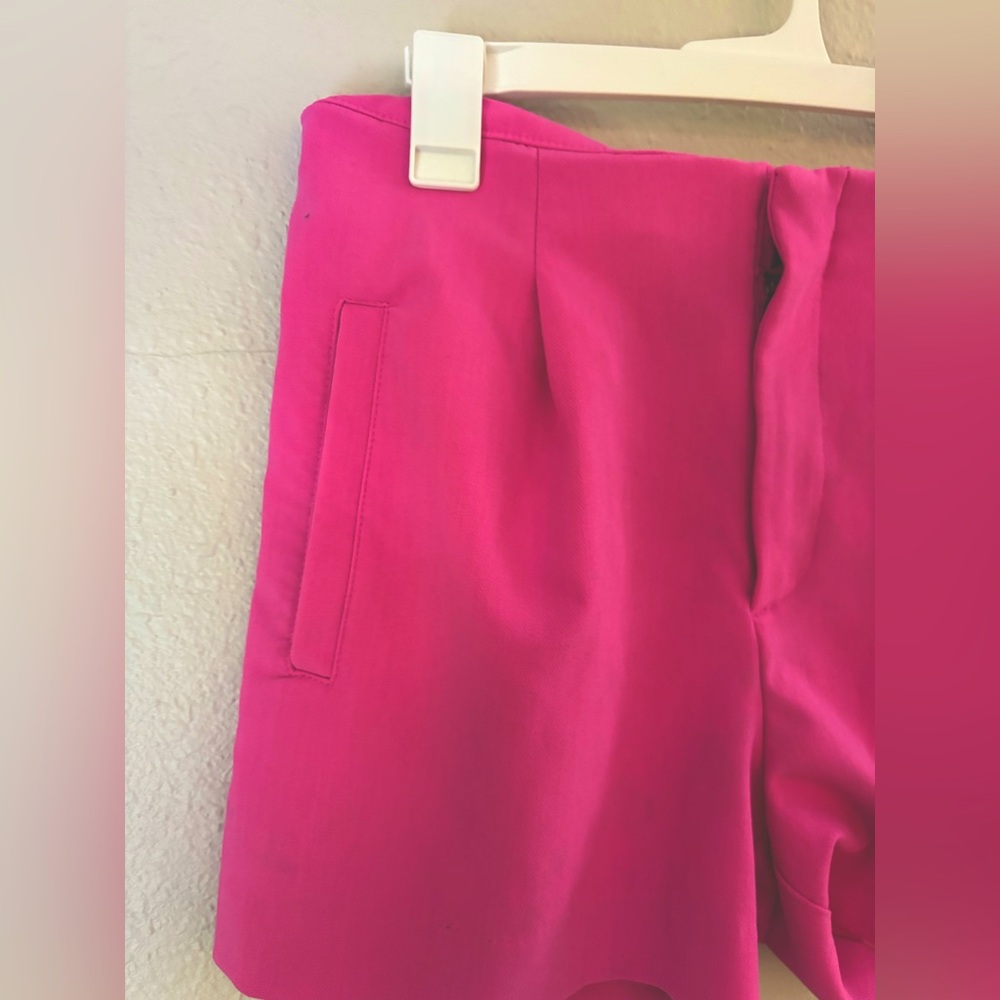 a new day Hot Pink High-Waist Tailored Shorts - Picture 2 of 4